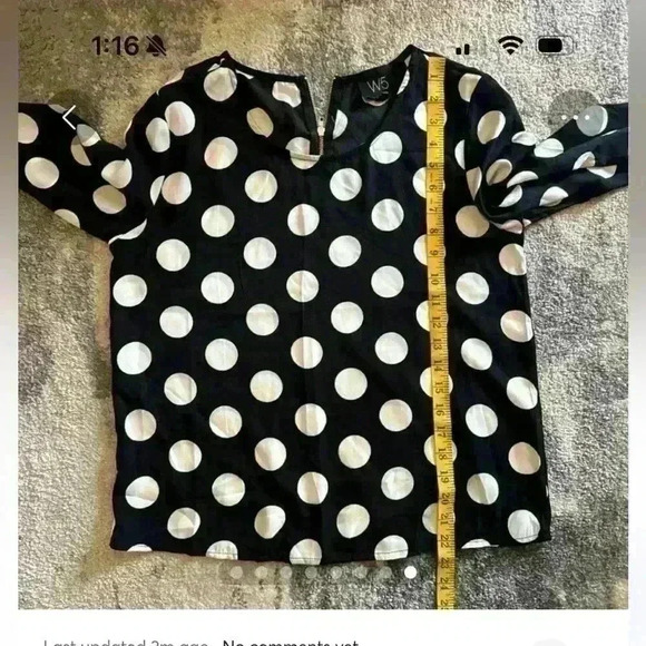Women’s Polka Dot W5 Blouse - Picture 8 of 8